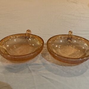 Iridescent pickle dishes